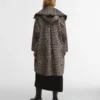 Barbour x GANNI Jacheta impermeabilă cu imprimeu leopard