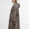 Barbour x GANNI Jacheta impermeabilă cu imprimeu leopard