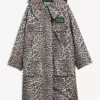 Barbour x GANNI Jacheta impermeabilă cu imprimeu leopard