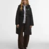 Barbour x GANNI Jacheta matlasată lungă cu basc Barbour x GANNI Jacheta matlasată lungă cu basc