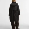Barbour x GANNI Jacheta matlasată lungă cu basc Barbour x GANNI Jacheta matlasată lungă cu basc