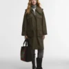 Barbour x GANNI Jacheta parka impermeabilă