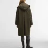 Barbour x GANNI Jacheta parka impermeabilă
