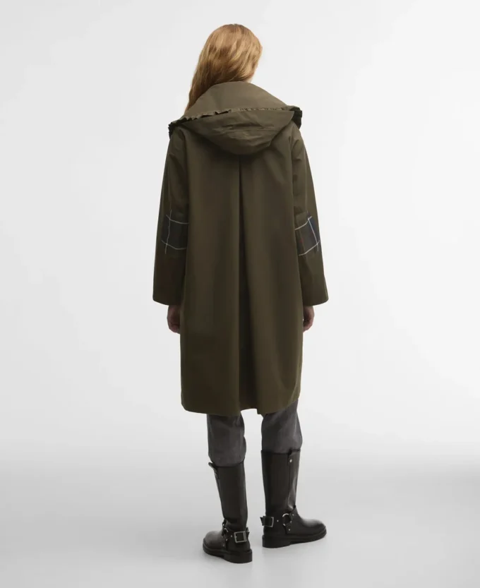 Barbour x GANNI Jacheta parka impermeabilă