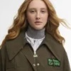Barbour x GANNI Jacheta parka impermeabilă