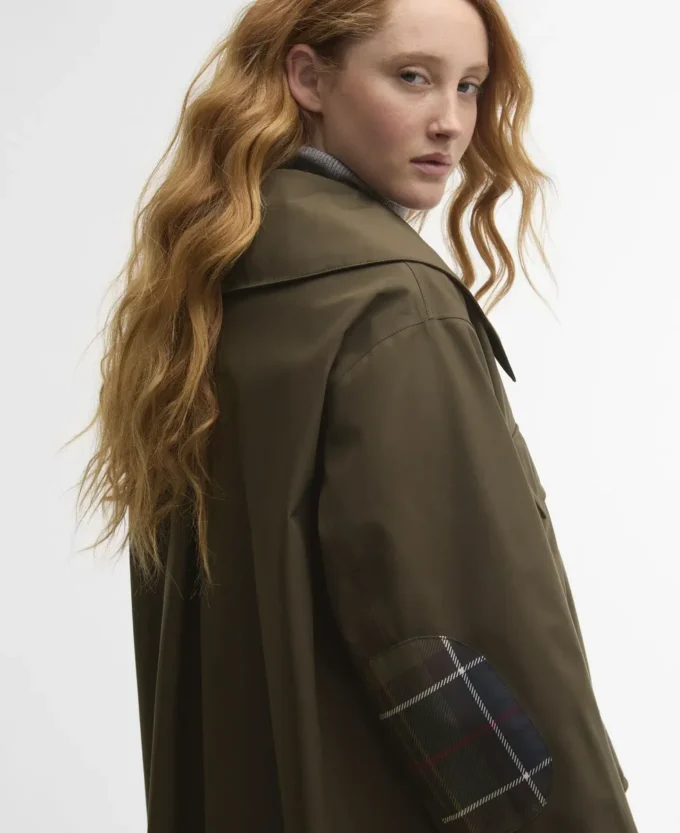 Barbour x GANNI Jacheta parka impermeabilă