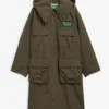 Barbour x GANNI Jacheta parka impermeabilă