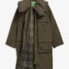 Barbour x GANNI Jacheta parka impermeabilă