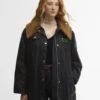 Barbour x GANNI Palton din pânză cerată