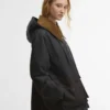 Barbour x GANNI Palton din pânză cerată