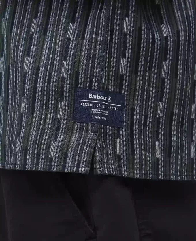 Cămașă relaxată din jacquard Alston