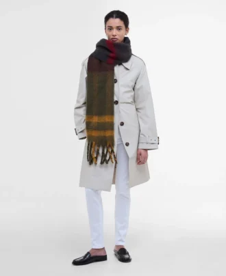 Eșarfă Isla Tartan Boucle