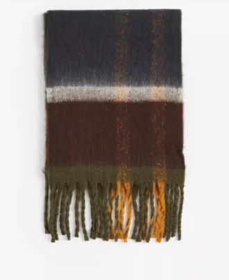Eșarfă Isla Tartan Boucle