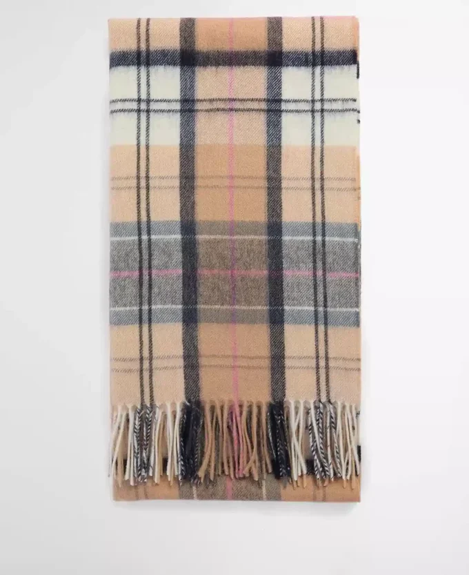 Eșarfă Serena Tartan din lână de miel Eșarfă Serena Tartan din lână de miel