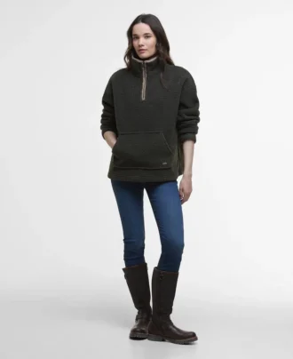 Fleece Bamburgh cu jumătate de fermoar