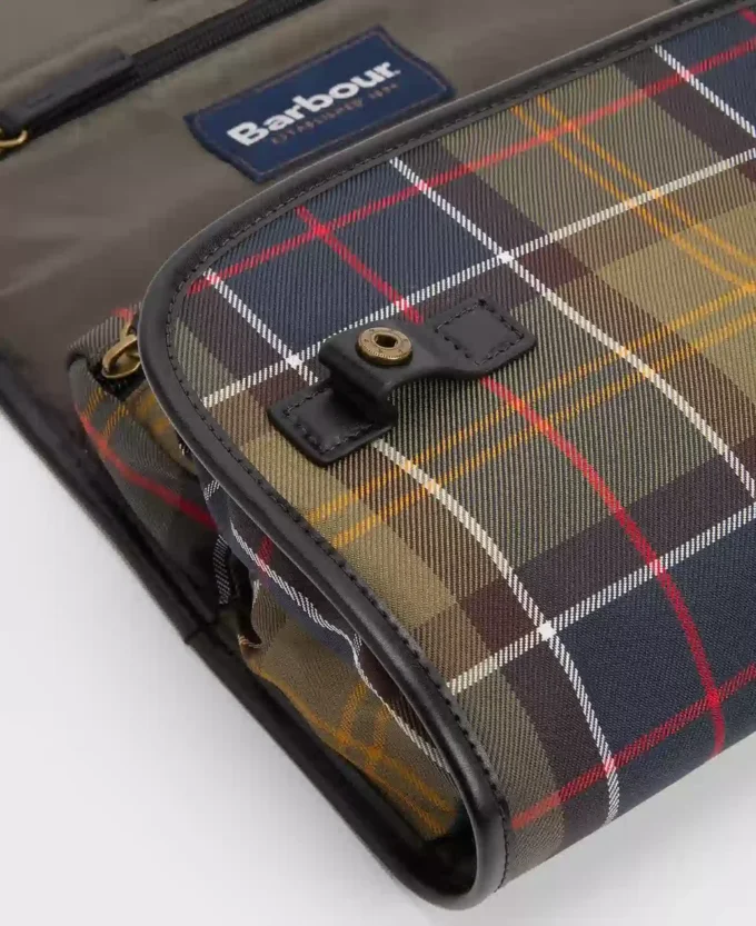 Geantă de toaletă tartan Geantă de toaletă tartan