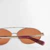 Ochelari de soare ovali Aviator Ochelari de soare ovali Aviator