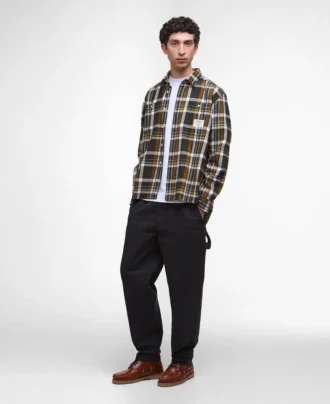 Pantaloni relaxați Harton Slub
