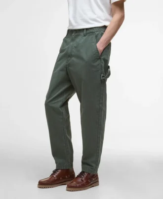 Pantaloni relaxați Harton Slub