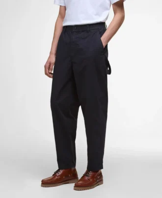 Pantaloni relaxați Harton Slub