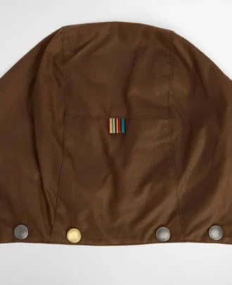 Paul Smith adoră gluga Barbour Waxed Hood