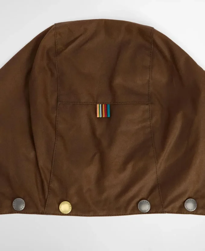 Paul Smith adoră gluga Barbour Waxed Hood