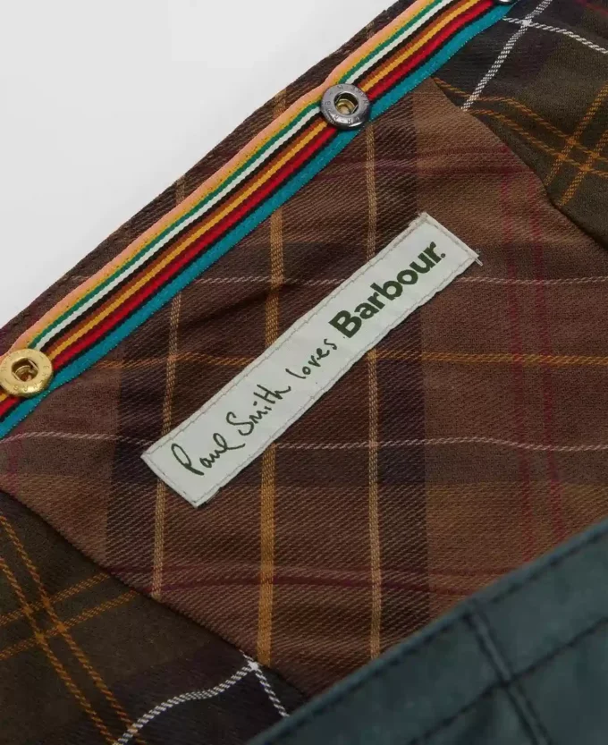 Paul Smith adoră gluga Barbour Waxed Hood