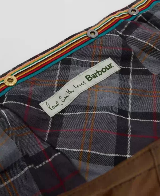 Paul Smith adoră gluga Barbour Waxed Hood