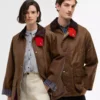 Paul Smith iubește Barbour Jacheta cerată oversized Bedale Paul Smith iubește Barbour Jacheta cerată oversized Bedale