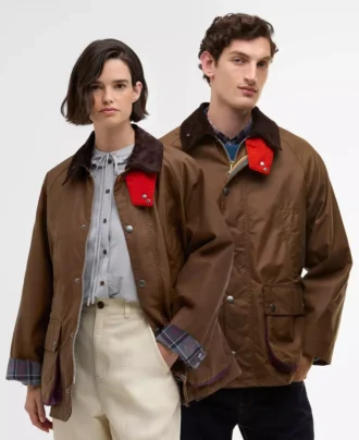 Paul Smith iubește Barbour Jacheta cerată oversized Bedale Paul Smith iubește Barbour Jacheta cerată oversized Bedale