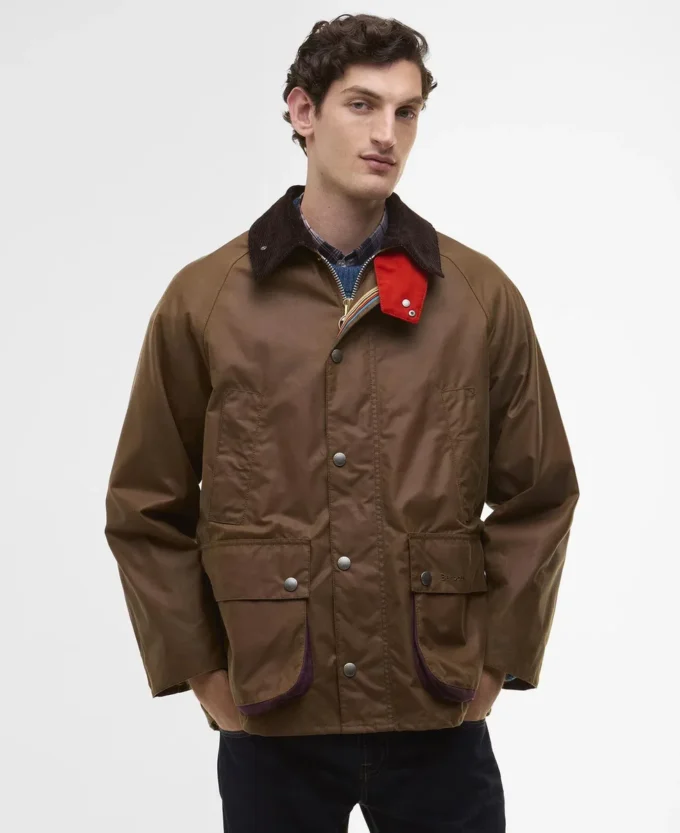 Paul Smith iubește Barbour Jacheta cerată oversized Bedale Paul Smith iubește Barbour Jacheta cerată oversized Bedale