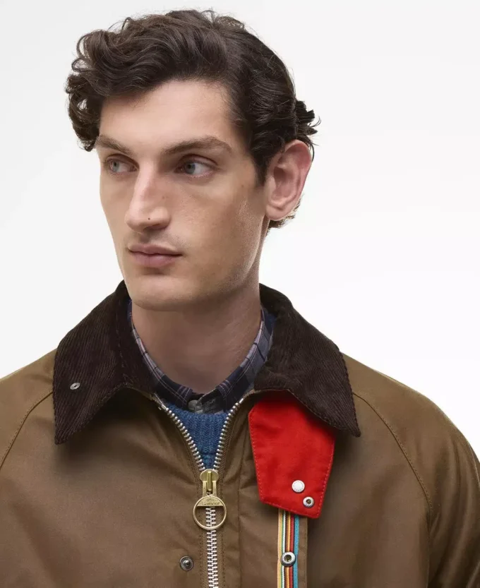 Paul Smith iubește Barbour Jacheta cerată oversized Bedale Paul Smith iubește Barbour Jacheta cerată oversized Bedale