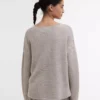 Pulover cu guler rotund Marine Pulover cu guler rotund Marine