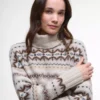 Pulover cu guler rulat Helen Fair Isle Pulover cu guler rulat Helen Fair Isle
