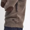 Pulover esențial cu patch-uri la coate Pulover esențial cu patch-uri la coate