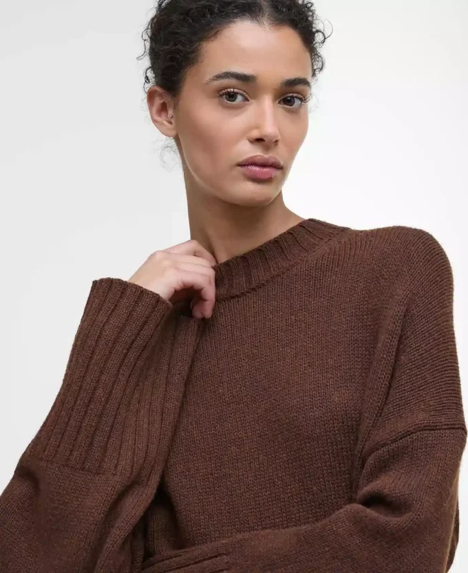 Pulover Sophia cu guler rotund Pulover Sophia cu guler rotund