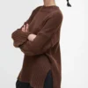 Pulover Sophia cu guler rotund Pulover Sophia cu guler rotund