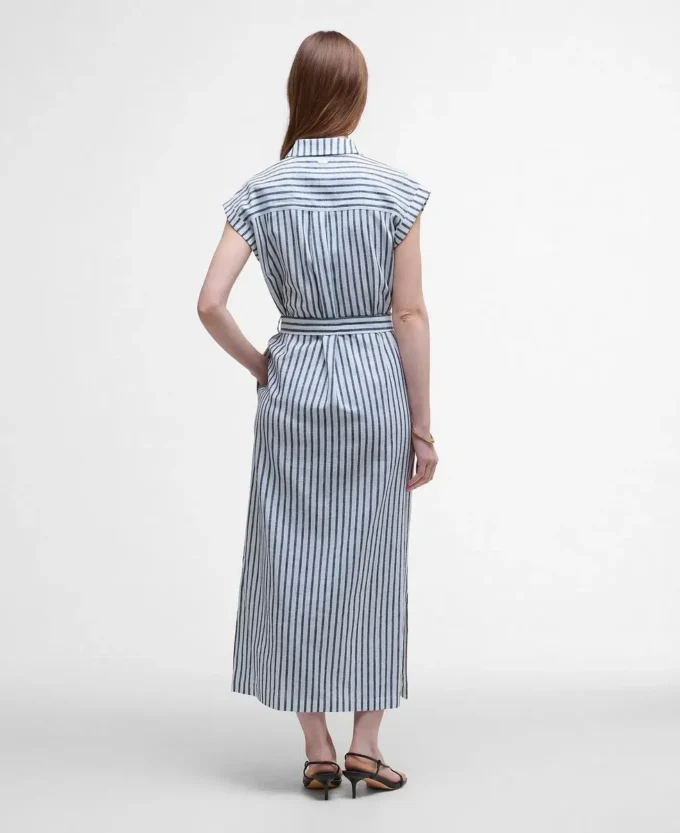 Rochie midi cu dungi Abby Rochie midi cu dungi Abby