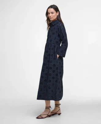 Rochie midi Melissa Broderie Anglaise