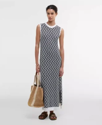 Rochie midi tricotată Olivia