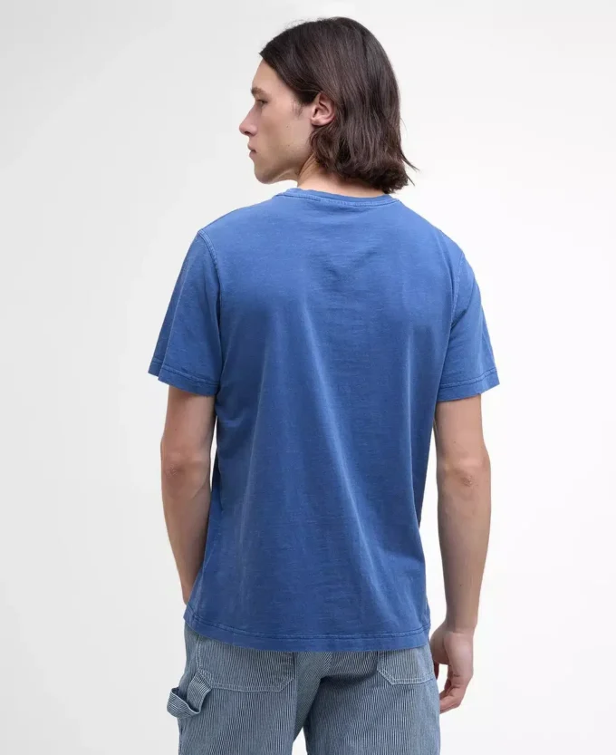 Tricou cu buzunar vopsit cu pigmenți Tricou cu buzunar vopsit cu pigmenți