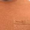 Tricou cu buzunar vopsit cu pigmenți Tricou cu buzunar vopsit cu pigmenți