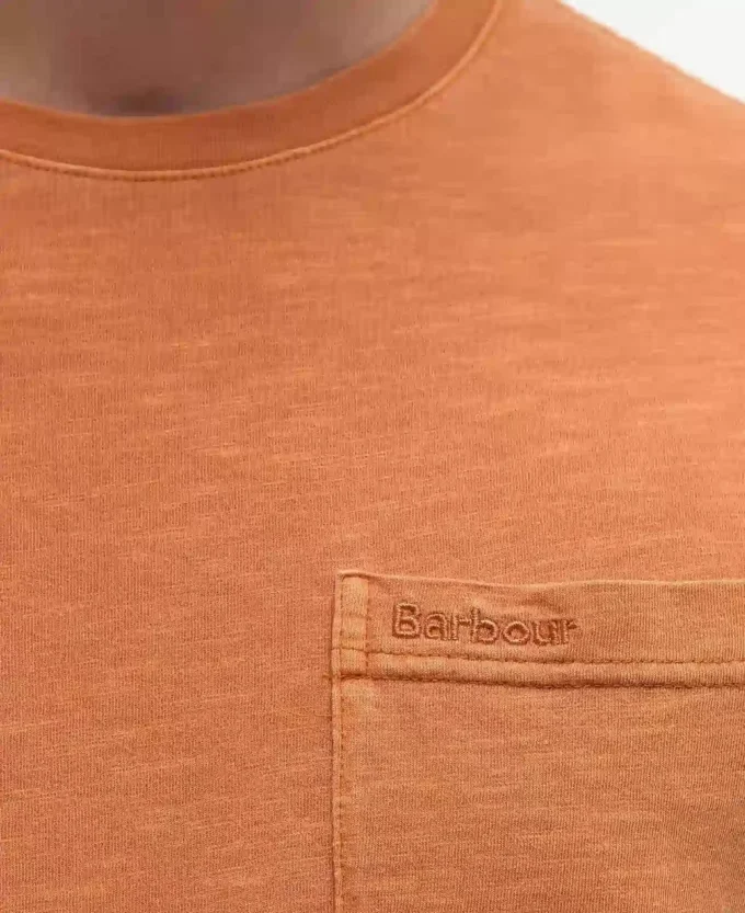Tricou cu buzunar vopsit cu pigmenți Tricou cu buzunar vopsit cu pigmenți