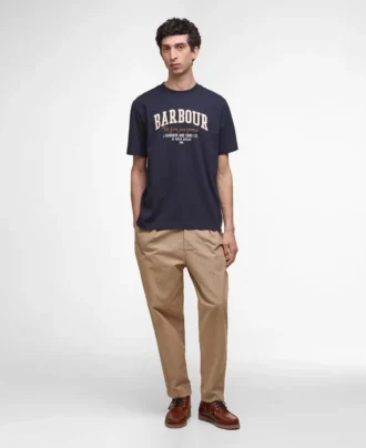Tricou cu imprimeu Fort Relaxed