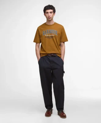 Tricou cu imprimeu Fort Relaxed