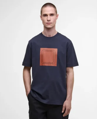 Tricou cu imprimeu grafic Loop