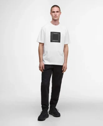 Tricou cu imprimeu grafic Loop