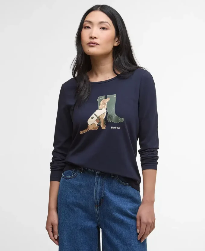 Tricou cu mâneci lungi Hedley Tricou cu mâneci lungi Hedley