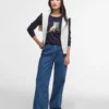 Tricou cu mâneci lungi Hedley Tricou cu mâneci lungi Hedley