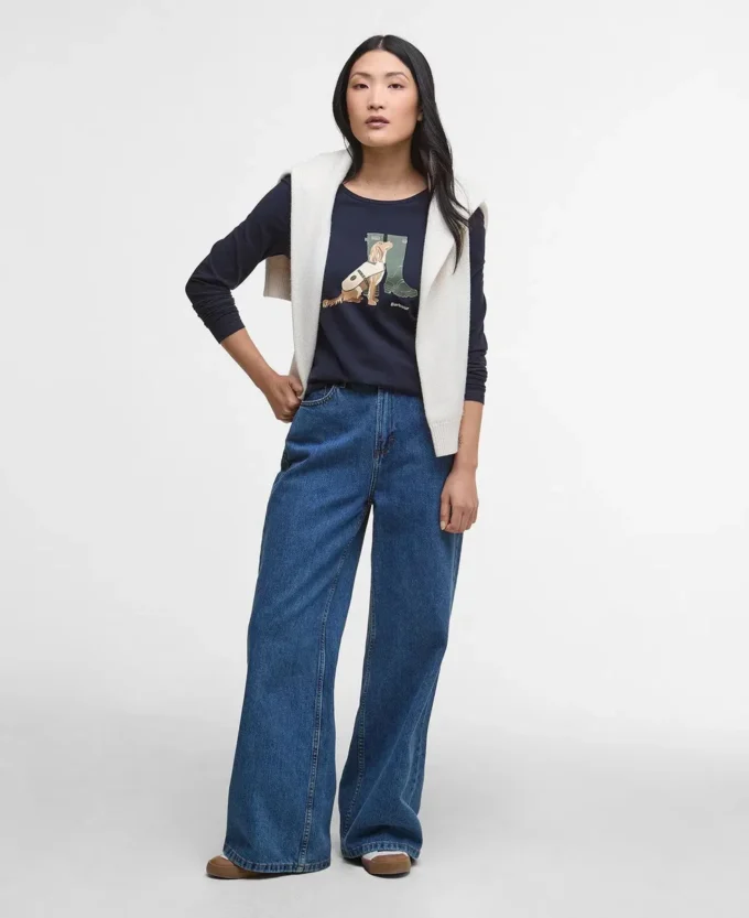 Tricou cu mâneci lungi Hedley Tricou cu mâneci lungi Hedley